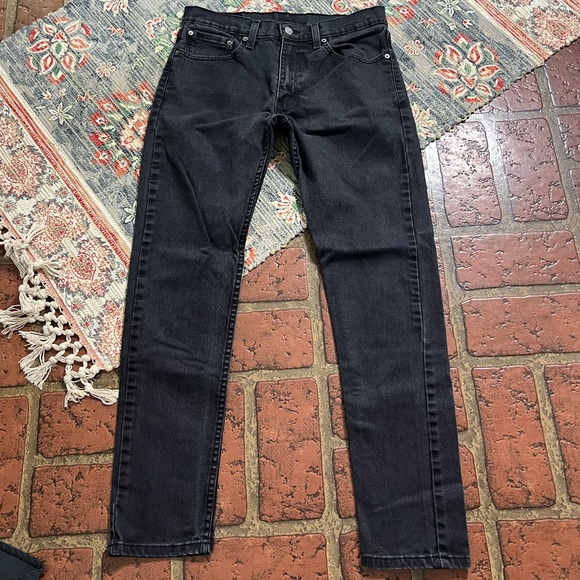 Levi’s black slim 512 denim jeans - Picture 2 of 8